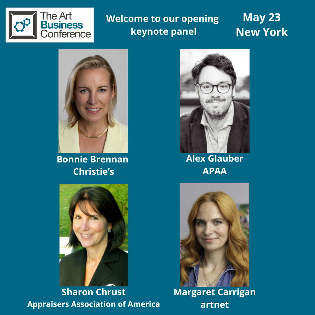 Don't miss Sharon Chrust, Immediate past president, on the Keynote Panel at the  Art Business Conference